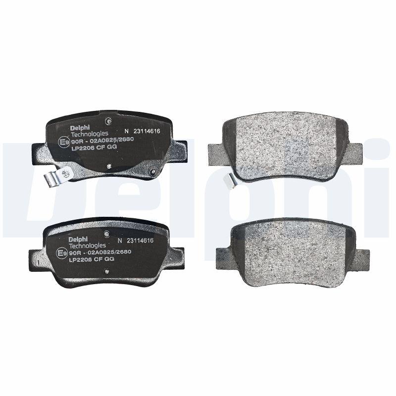 Placute frana DELPHI LP2206
