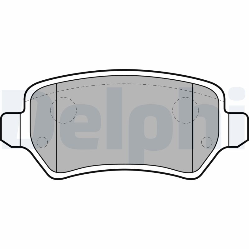 Placute frana DELPHI LP2209