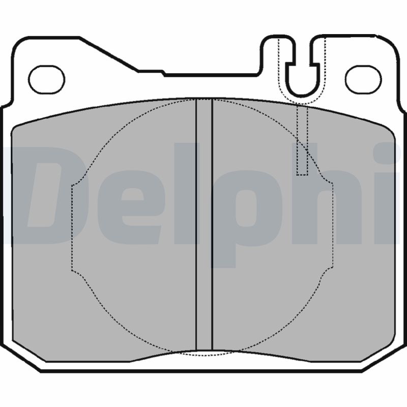 Placute frana DELPHI LP221