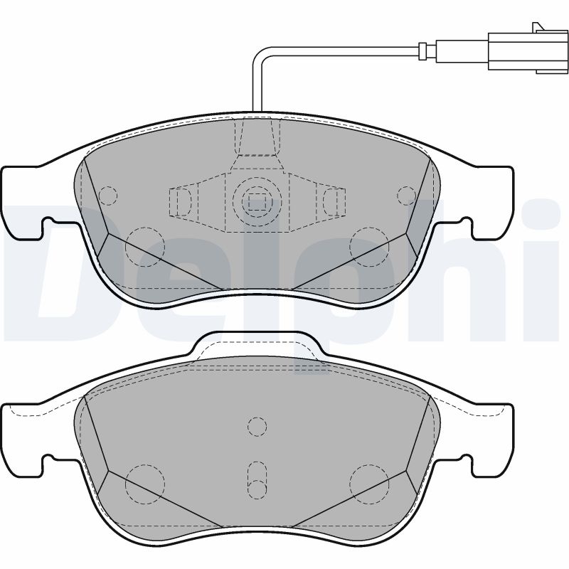 Placute frana DELPHI LP2220