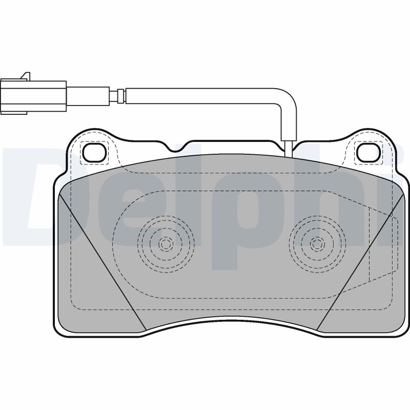 Placute frana DELPHI LP2221