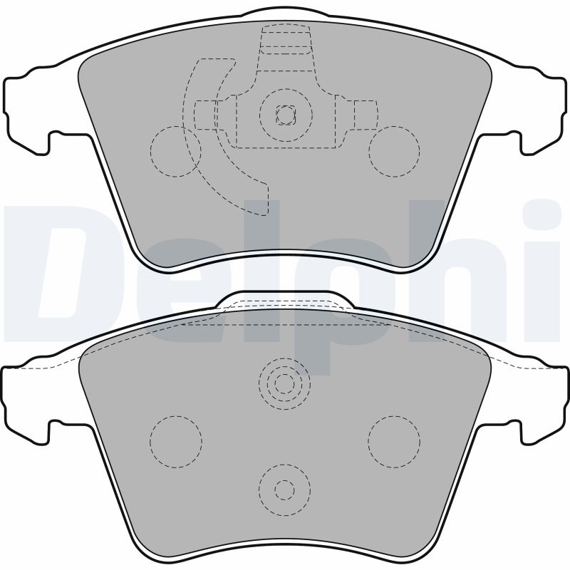Placute frana DELPHI LP2224