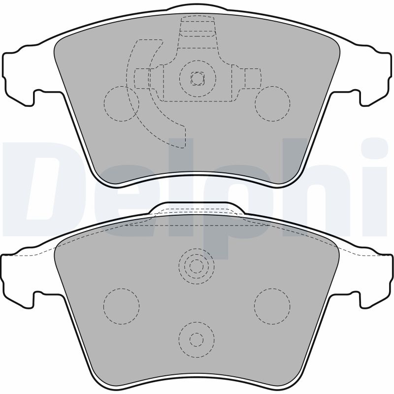 Placute frana DELPHI LP2225