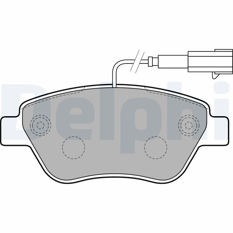 Placute frana DELPHI LP2230
