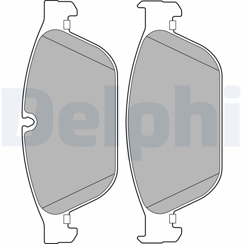Placute frana DELPHI LP2239