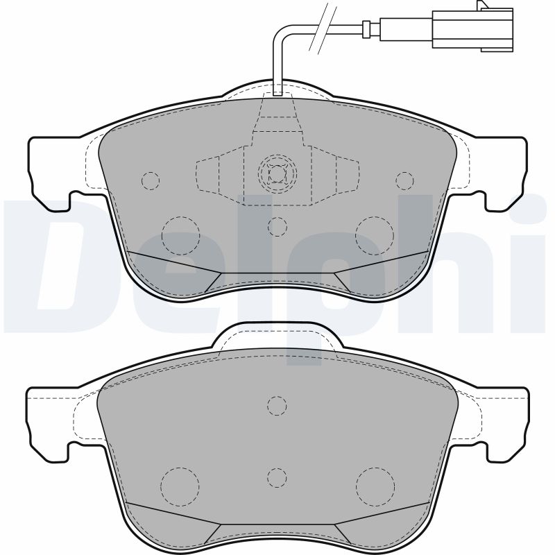 Placute frana DELPHI LP2241