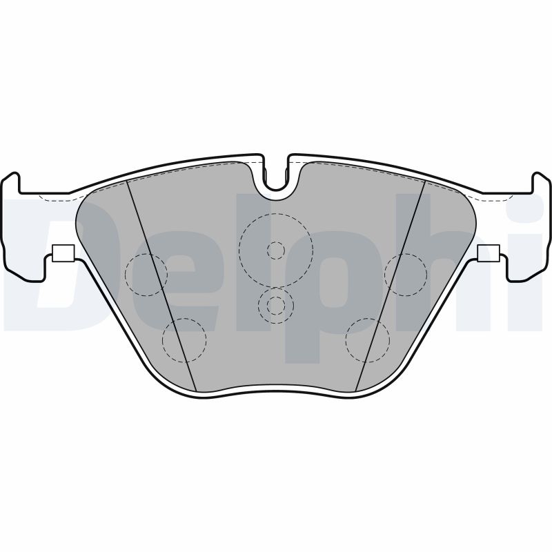 Placute frana DELPHI LP2245