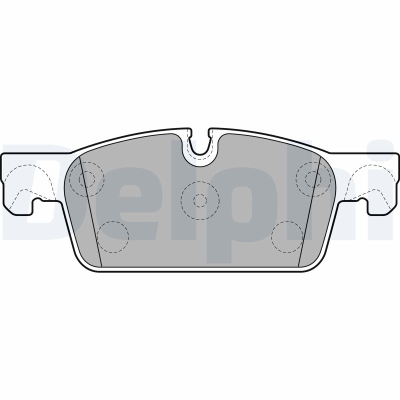 Placute frana DELPHI LP2248