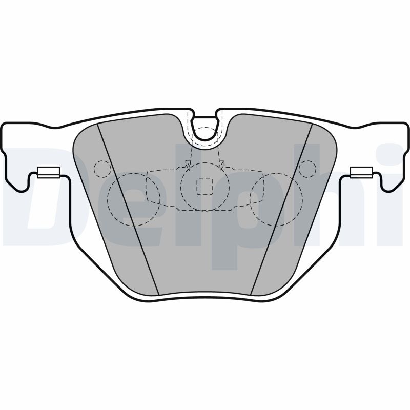 Placute frana DELPHI LP2256