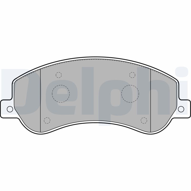 Placute frana DELPHI LP2257
