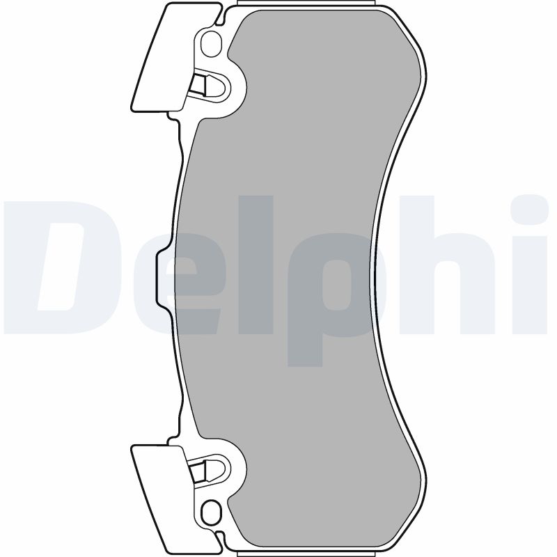 Placute frana DELPHI LP2283
