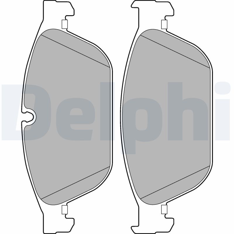Placute frana DELPHI LP2292