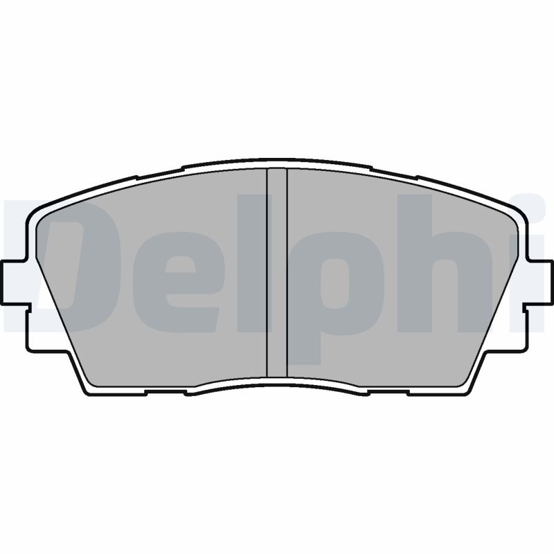 Placute frana DELPHI LP2296