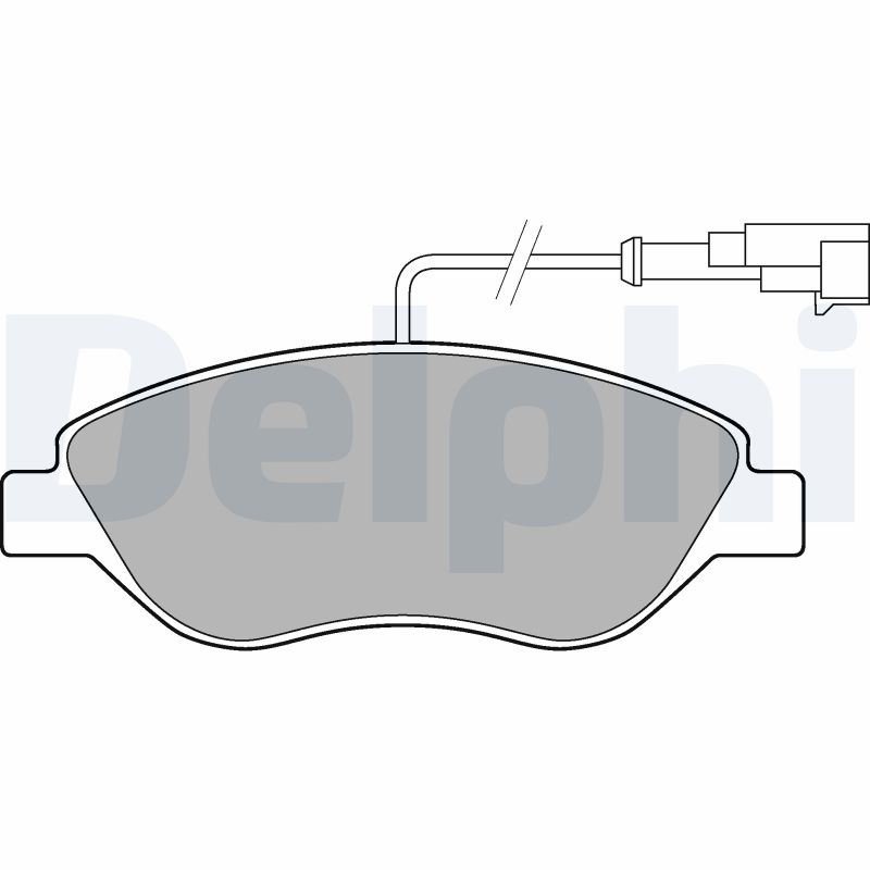 Placute frana DELPHI LP2299