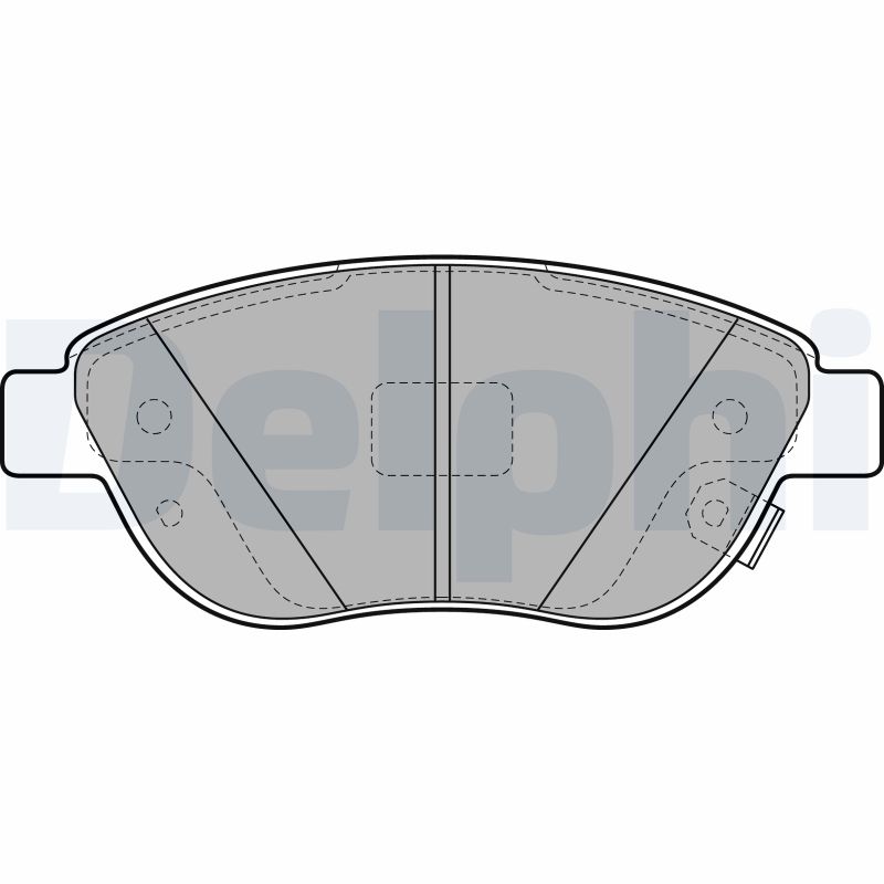 Placute frana DELPHI LP2476