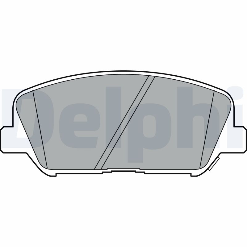 Placute frana DELPHI LP2477