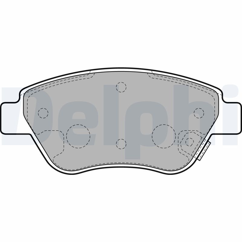 Placute frana DELPHI LP2478