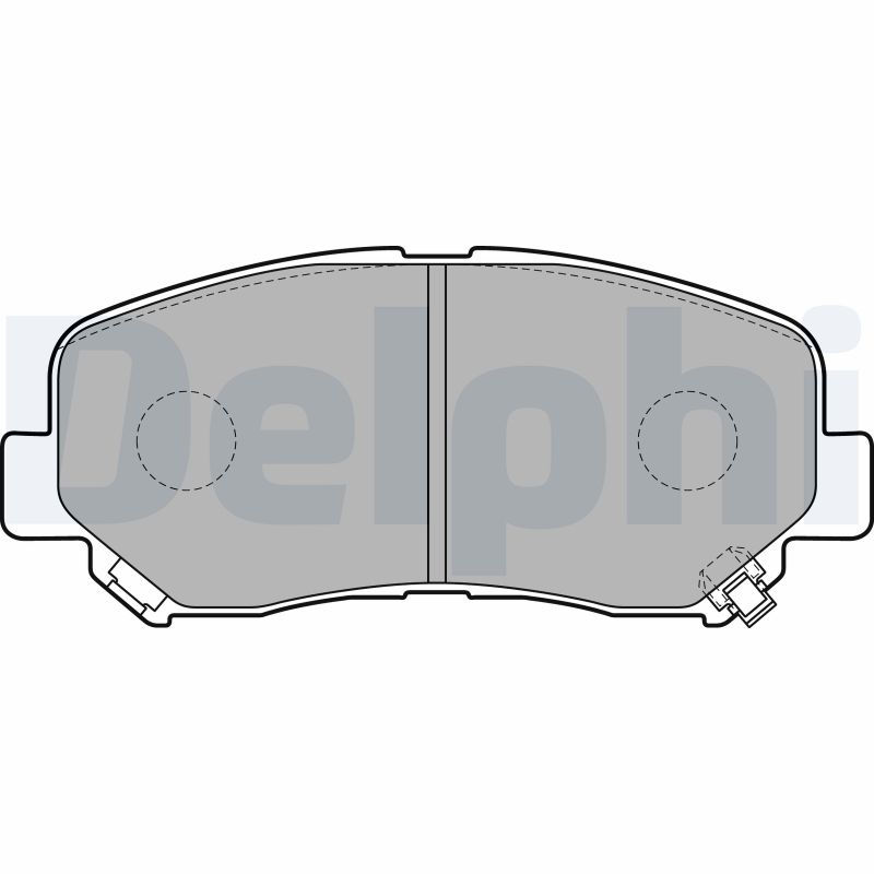 Placute frana DELPHI LP2481
