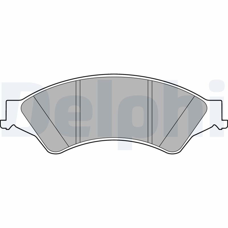 Placute frana DELPHI LP2484