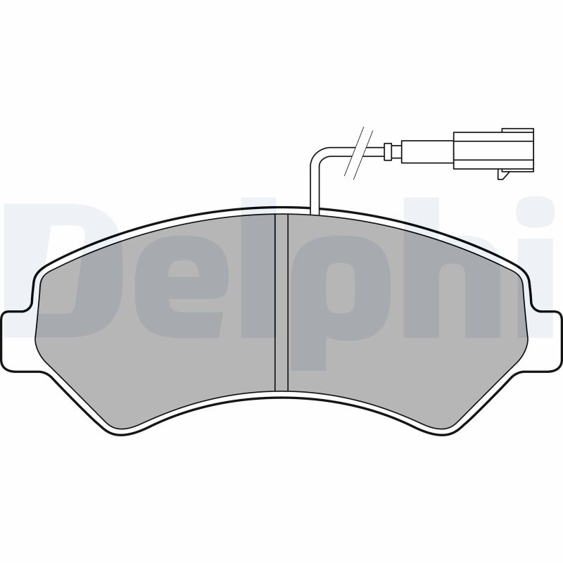 Placute frana DELPHI LP2492