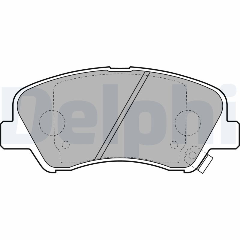Placute frana DELPHI LP2497