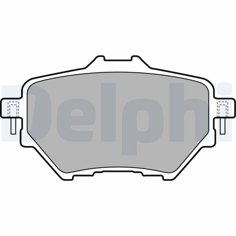 Placute frana DELPHI LP2505