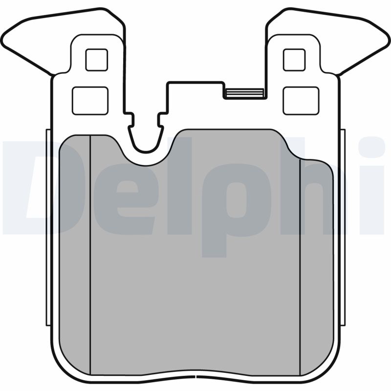Placute frana DELPHI LP2660