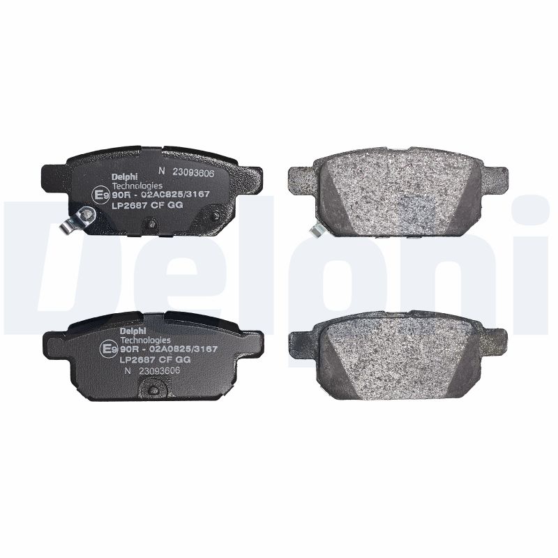 Placute frana DELPHI LP2687