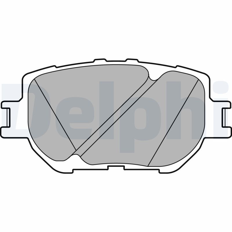 Placute frana DELPHI LP2699