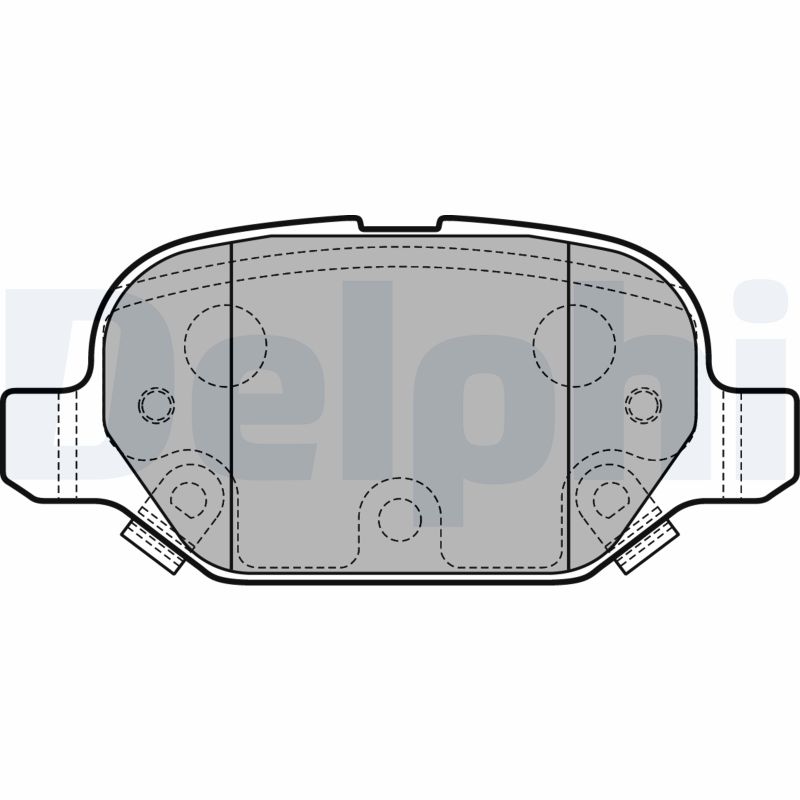 Placute frana DELPHI LP2761