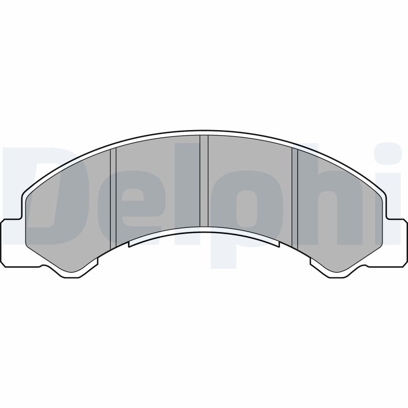 Placute frana DELPHI LP2769