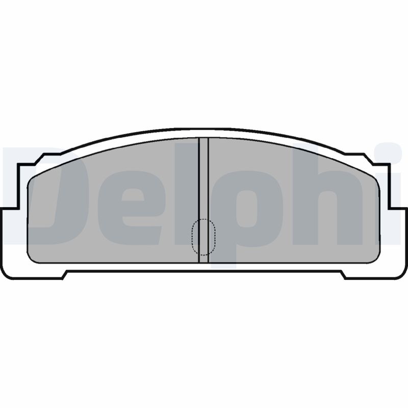 Placute frana DELPHI LP29