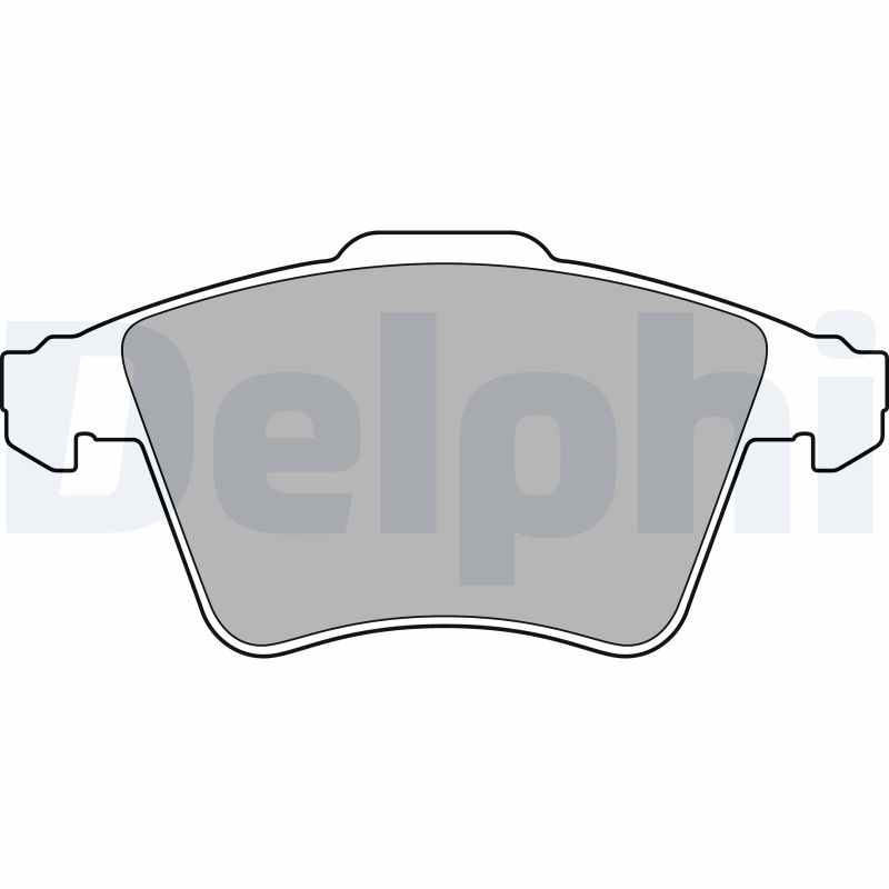 Placute frana DELPHI LP3142