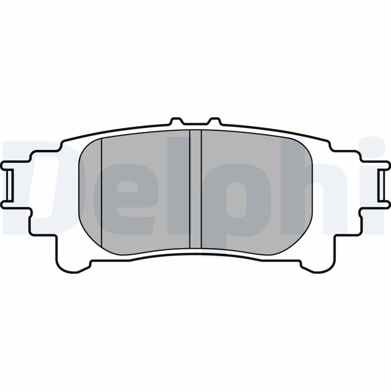 Placute frana DELPHI LP3155