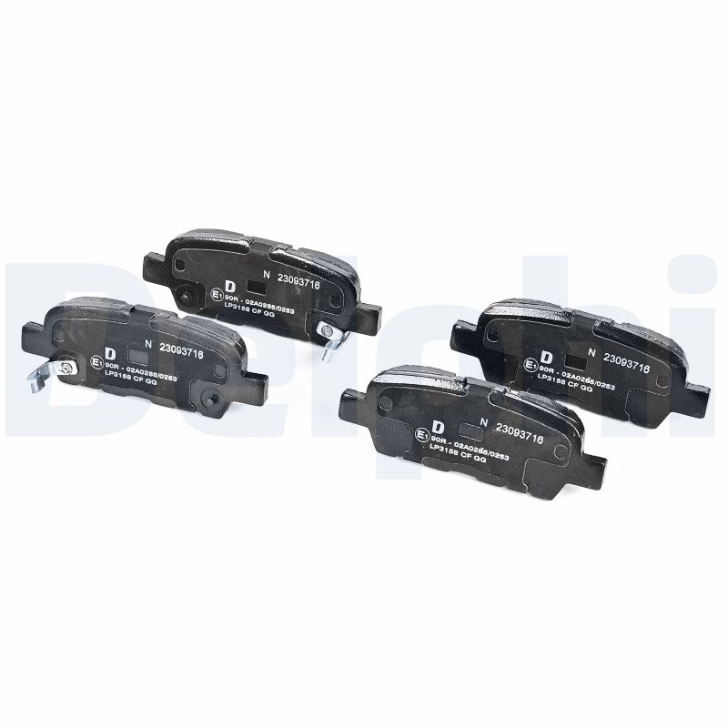 Placute frana DELPHI LP3158