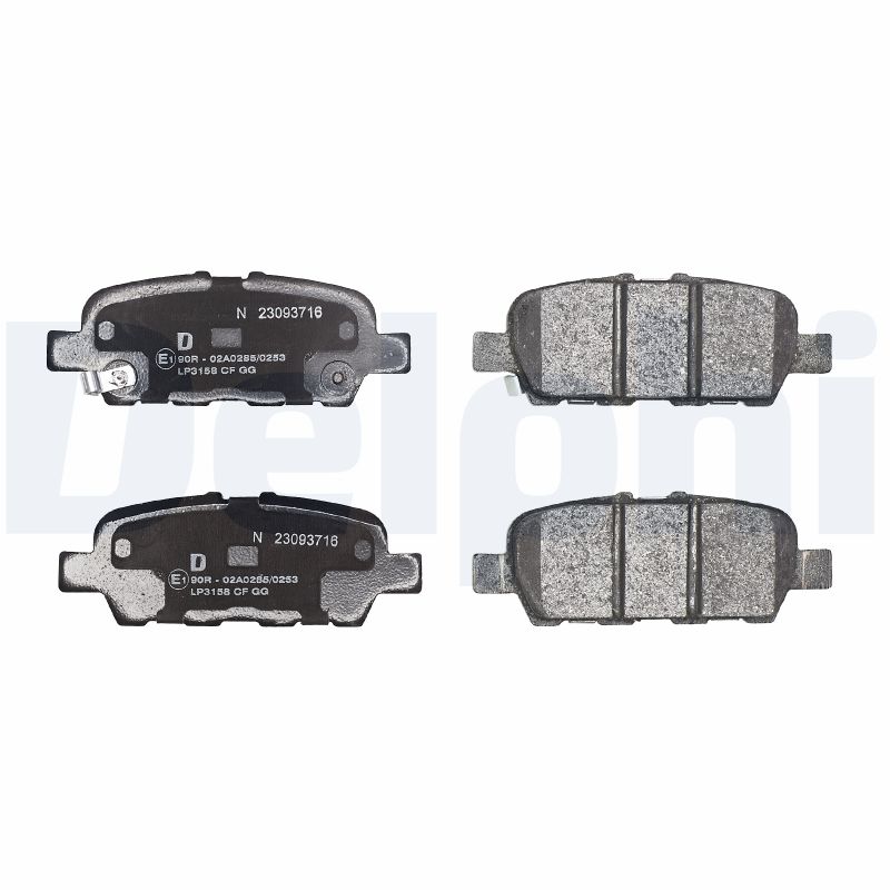 Placute frana DELPHI LP3158