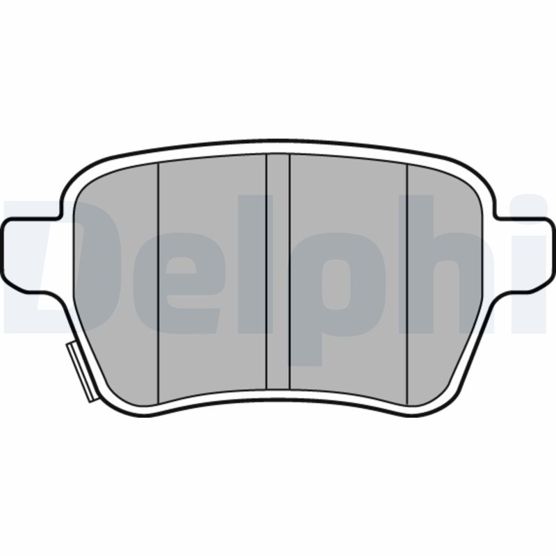 Placute frana DELPHI LP3165
