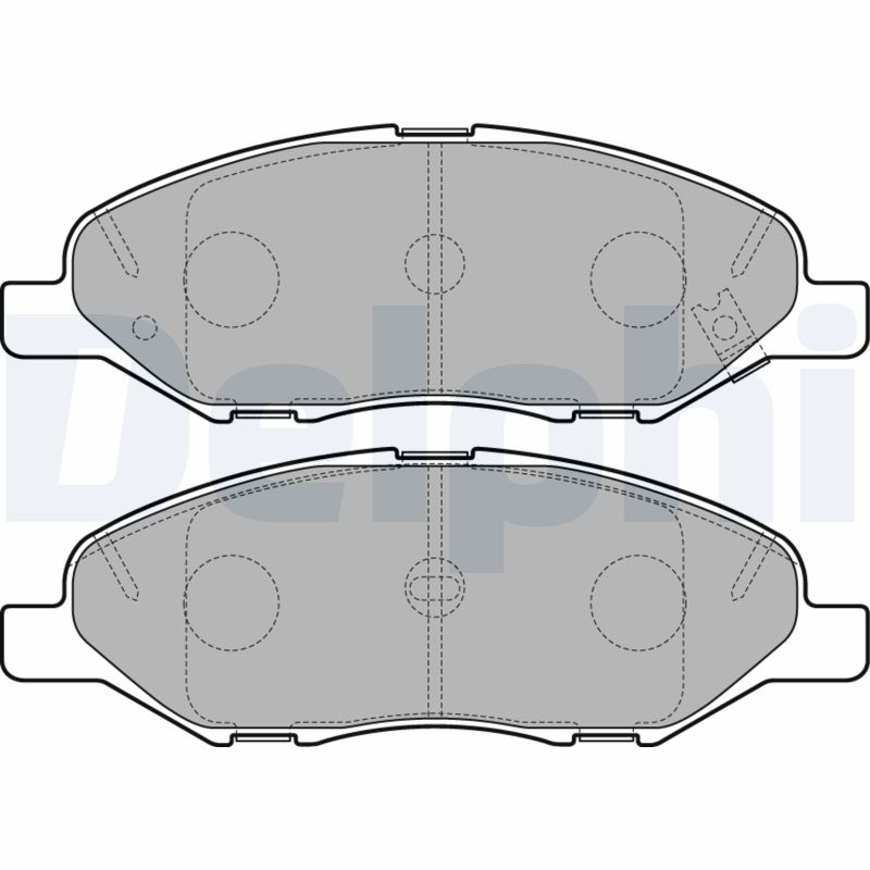 Placute frana DELPHI LP3169