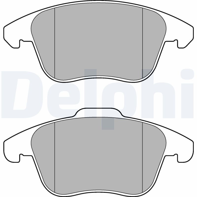 Placute frana DELPHI LP3175