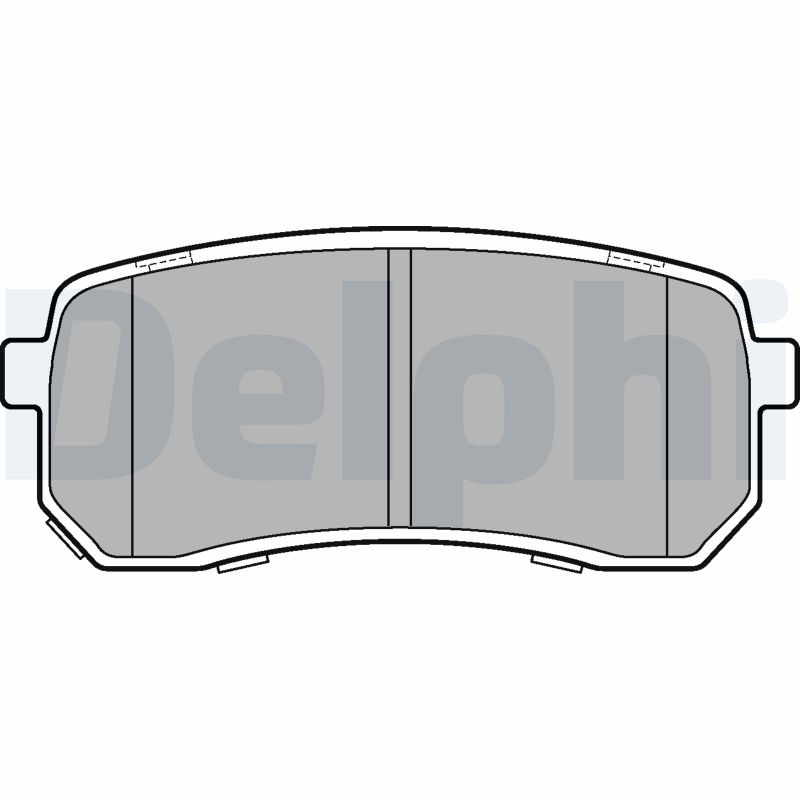 Placute frana DELPHI LP3178
