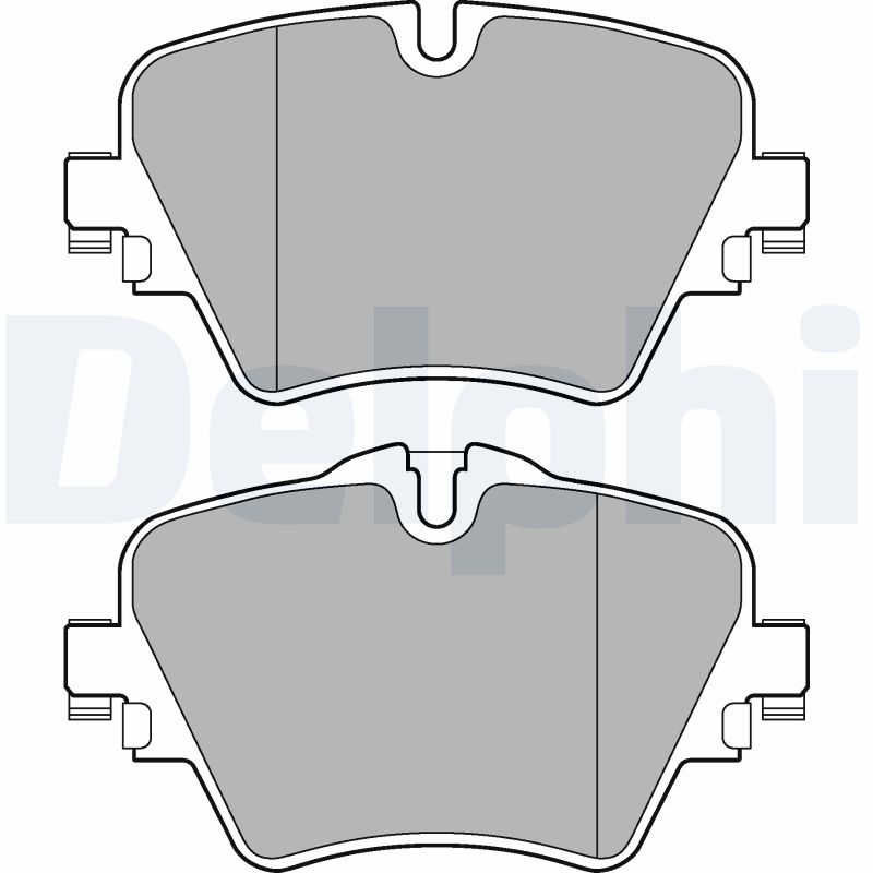 Placute frana DELPHI LP3182