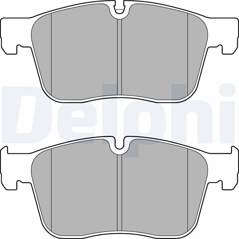 Placute frana DELPHI LP3187