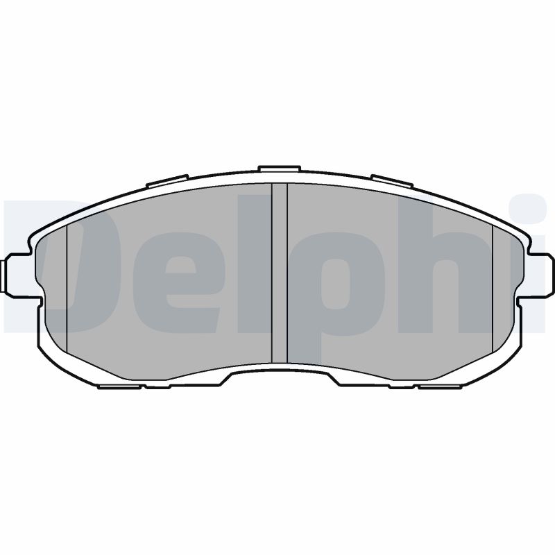 Placute frana DELPHI LP3245