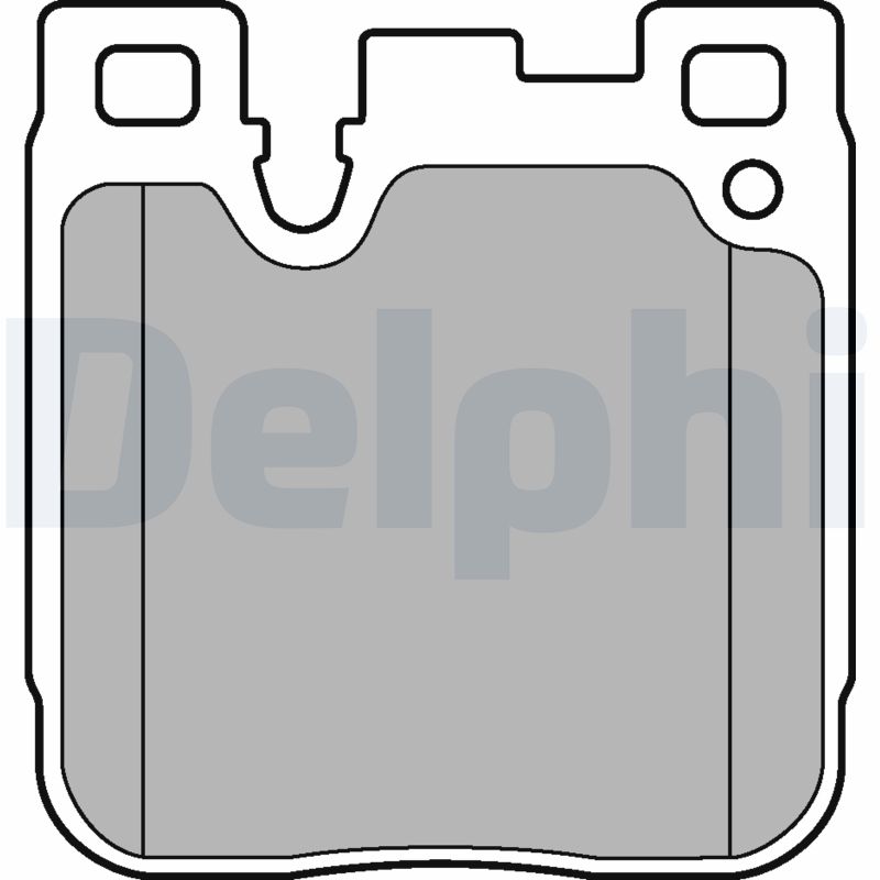 Placute frana DELPHI LP3249