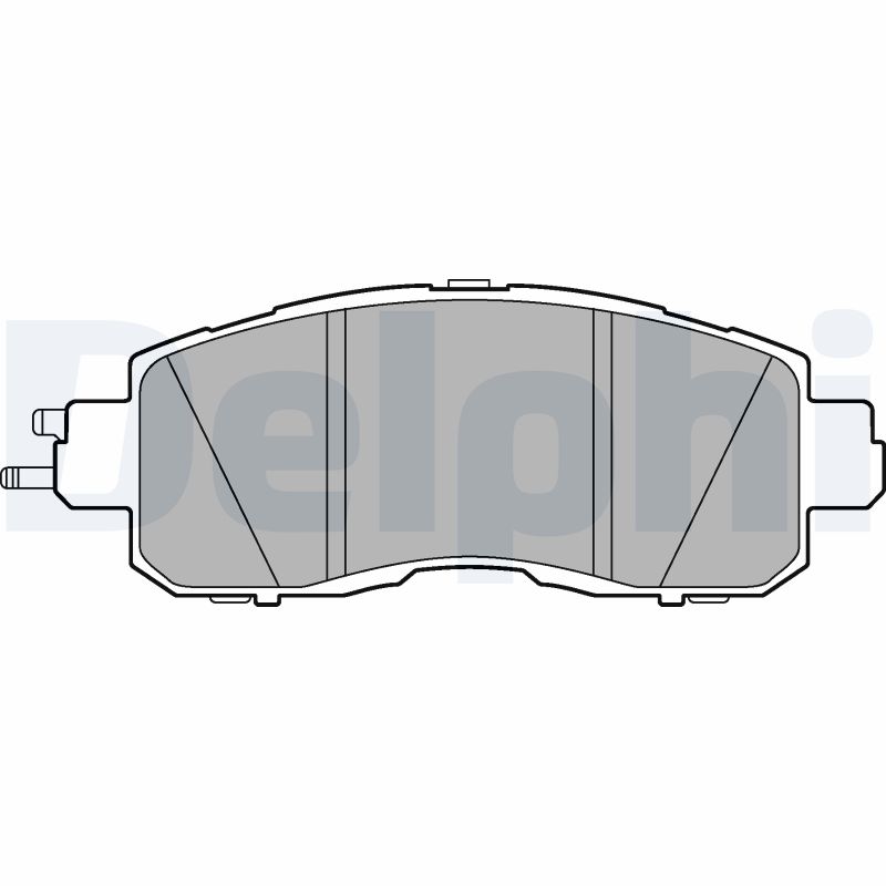 Placute frana DELPHI LP3251