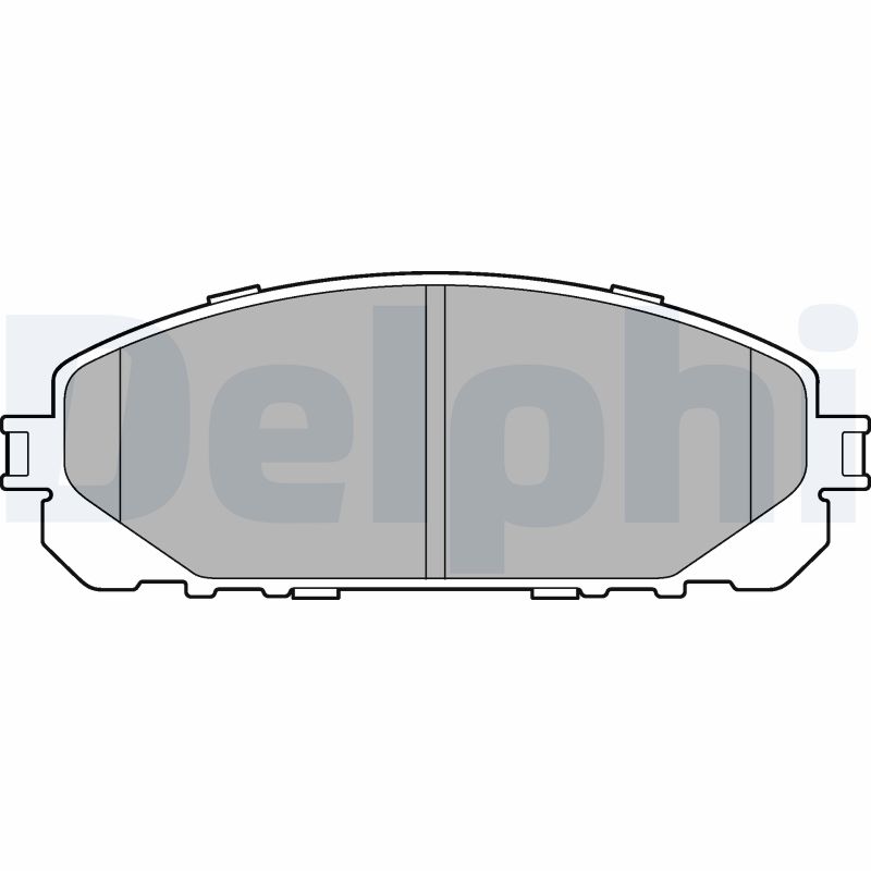 Placute frana DELPHI LP3271
