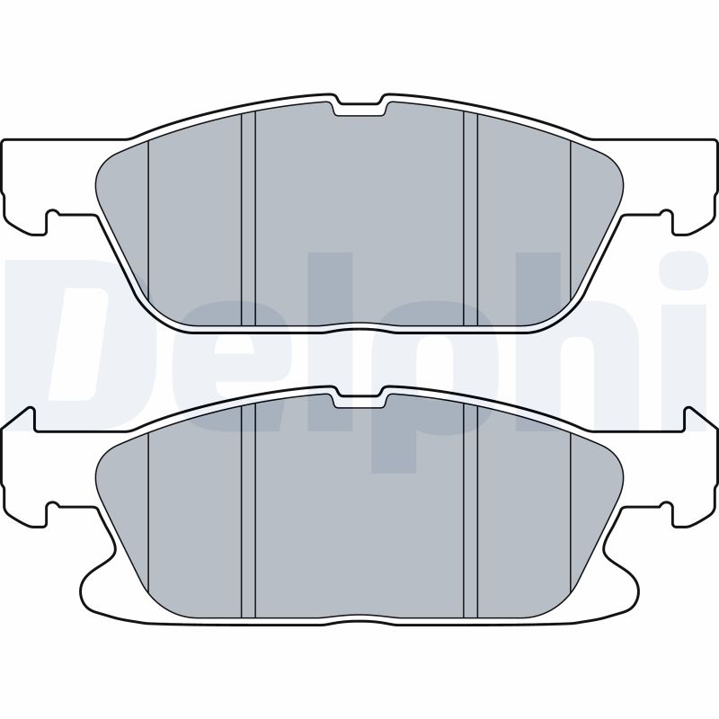 Placute frana DELPHI LP3280