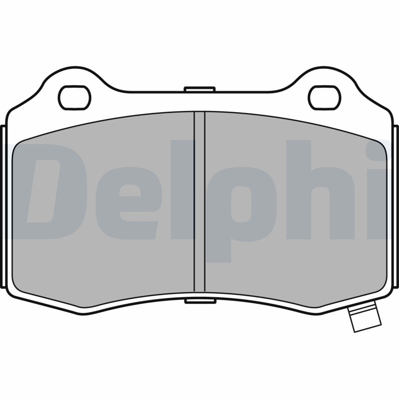 Placute frana DELPHI LP3281