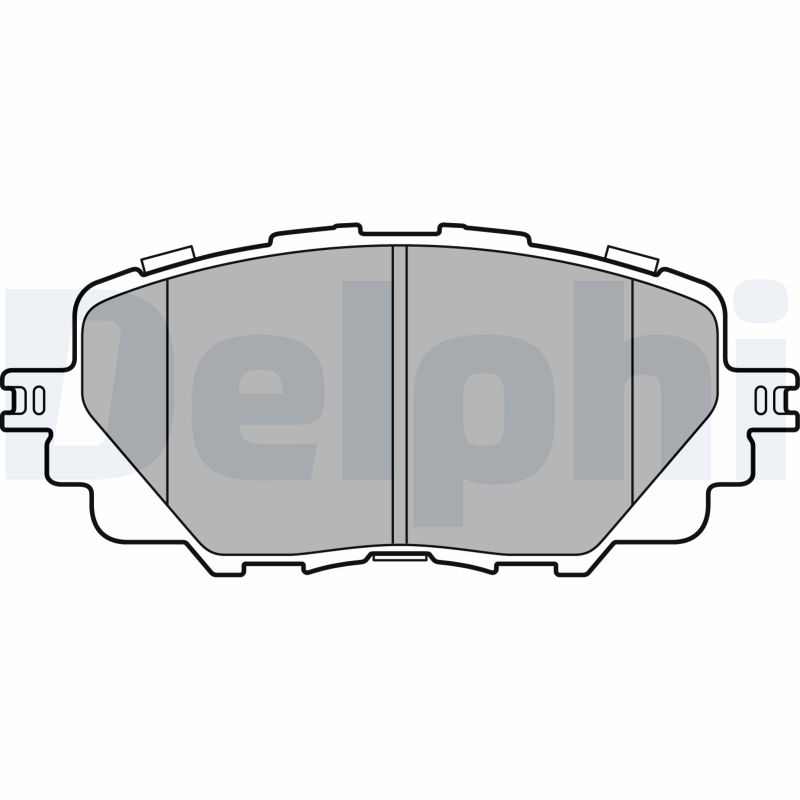 Placute frana DELPHI LP3284