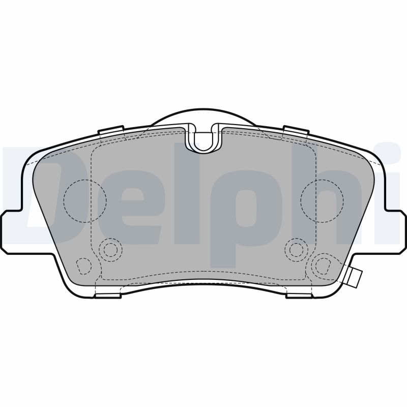 Placute frana DELPHI LP3295
